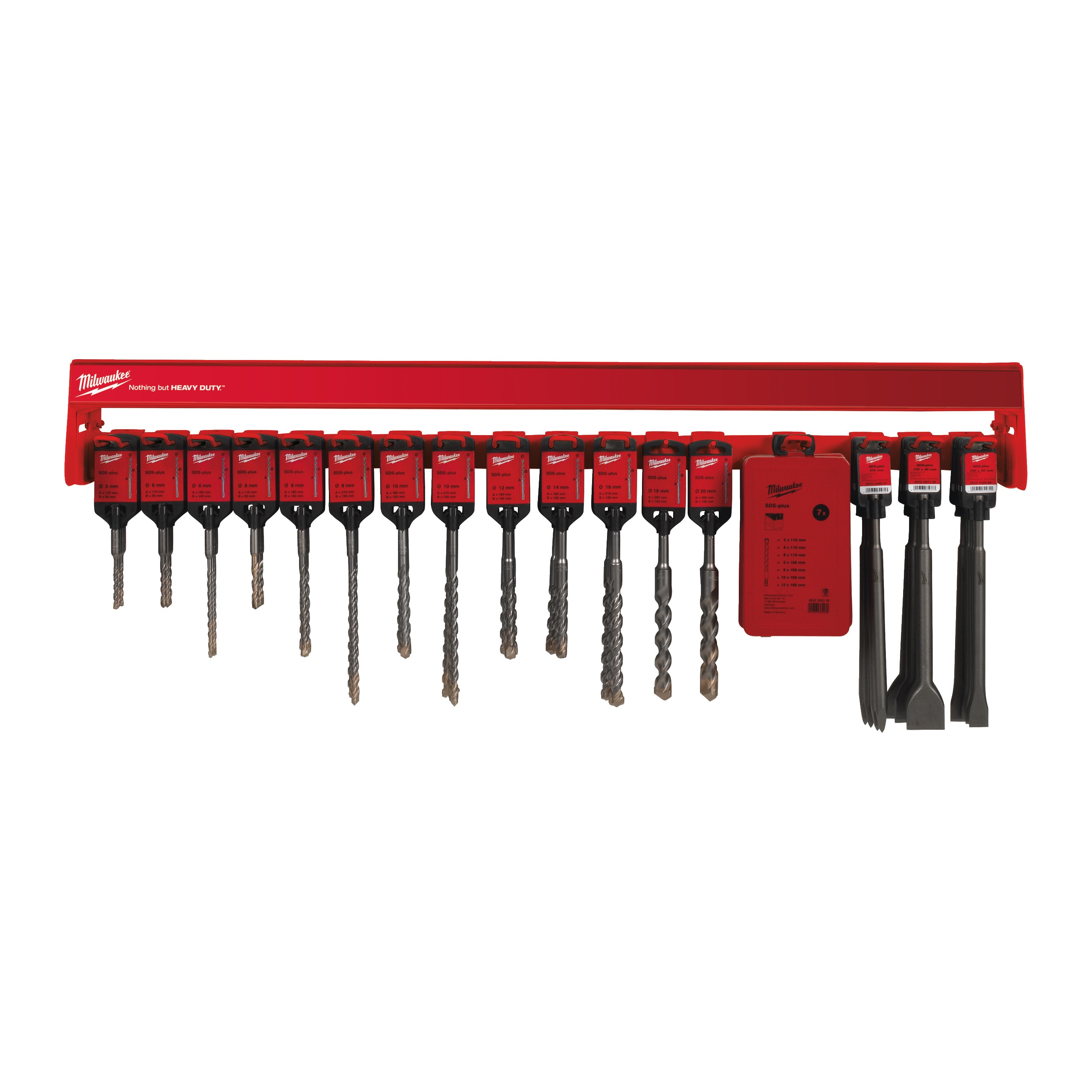 MILWAUKEE - BARRA SDS+ ( PUNTE E SCALPELLI )