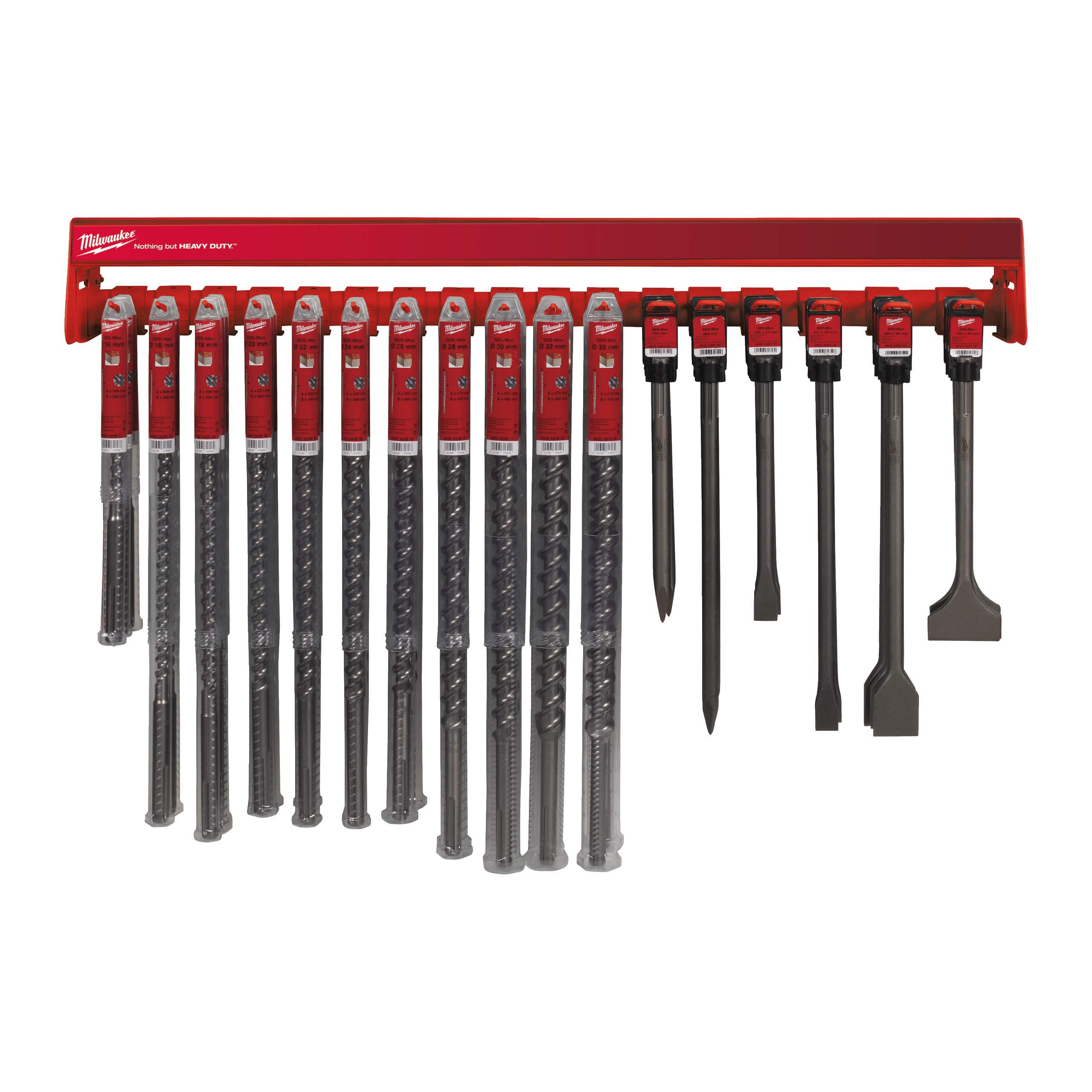 MILWAUKEE - BARRA PUNTE & SCALPELLI SDS-MAX