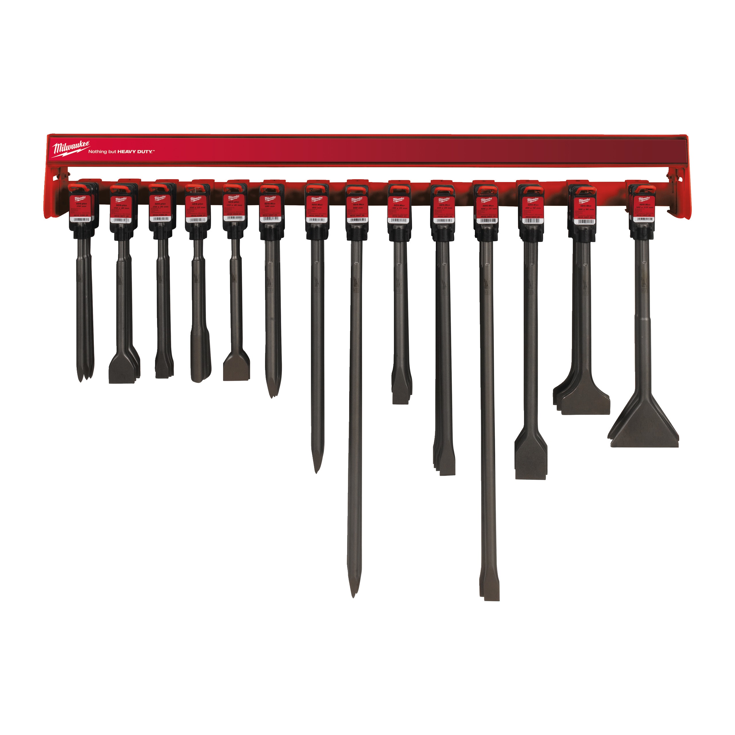 MILWAUKEE - BARRA SCALPELLI SDS-PLUS & SDS-MAX