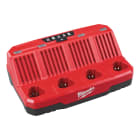 MILWAUKEE - CARICA BATT. M12C4 MULTIPLO