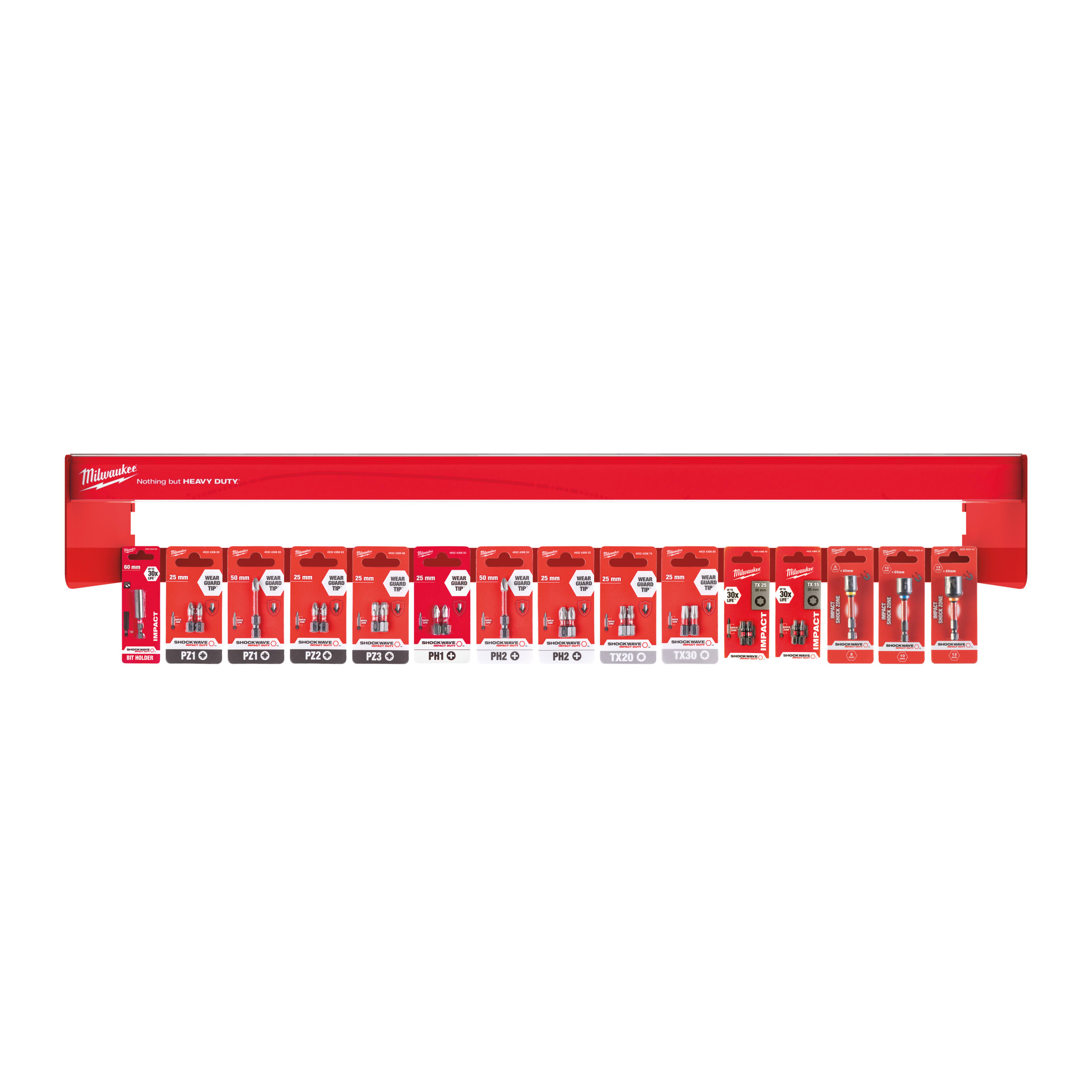 MILWAUKEE - BIT AVVITATURA SHOCKWAVE