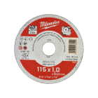 MILWAUKEE - ESP. MOLE DA TAGLIO 115X1MM (200PZ)- CS