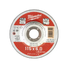 MILWAUKEE - MOLE DA SBAVO 115X6MM - CS