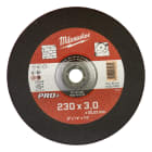 MILWAUKEE - MOLE DA TAGLIO PIETRA 230X3MM - PRO+