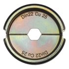 MILWAUKEE - MATRICE DIN22 CU 25