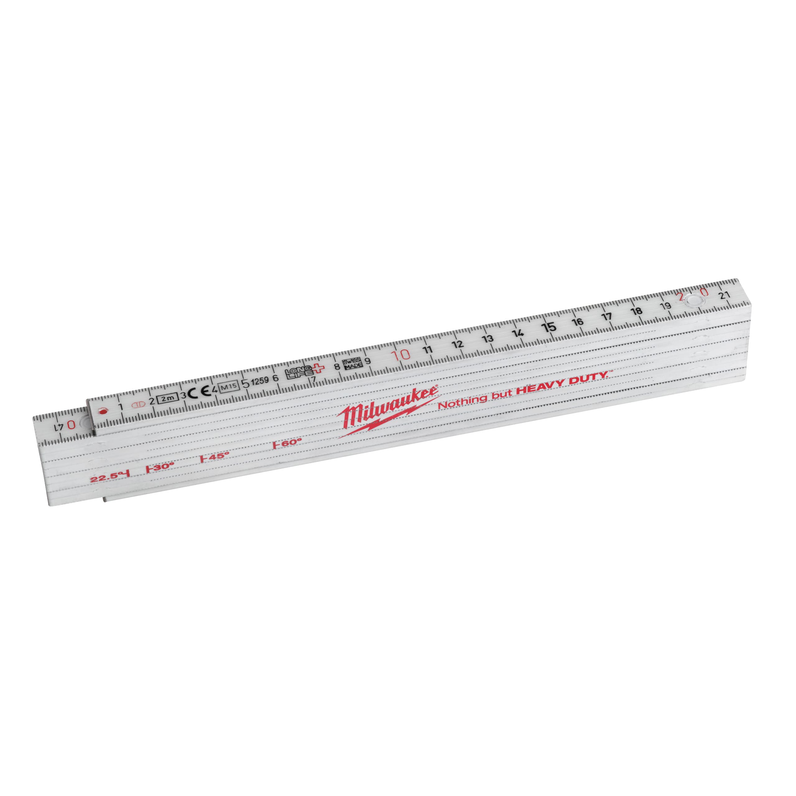 MILWAUKEE - DOPPIO METRO PIEGHEVOLE FIBERGLASS 2M