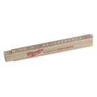 MILWAUKEE - DOPPIO METRO PIEGHEVOLE LEGNO SOTTILE 2M