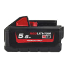 MILWAUKEE - BATTERIA M18 HB5.5 18V 55 AH (LITIO)