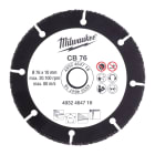 MILWAUKEE - DISCO CARBURO 76MM PER M12FCOT