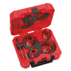 MILWAUKEE - SET SEGHE A TAZZA 10 PZ - MULTIMATERIALE