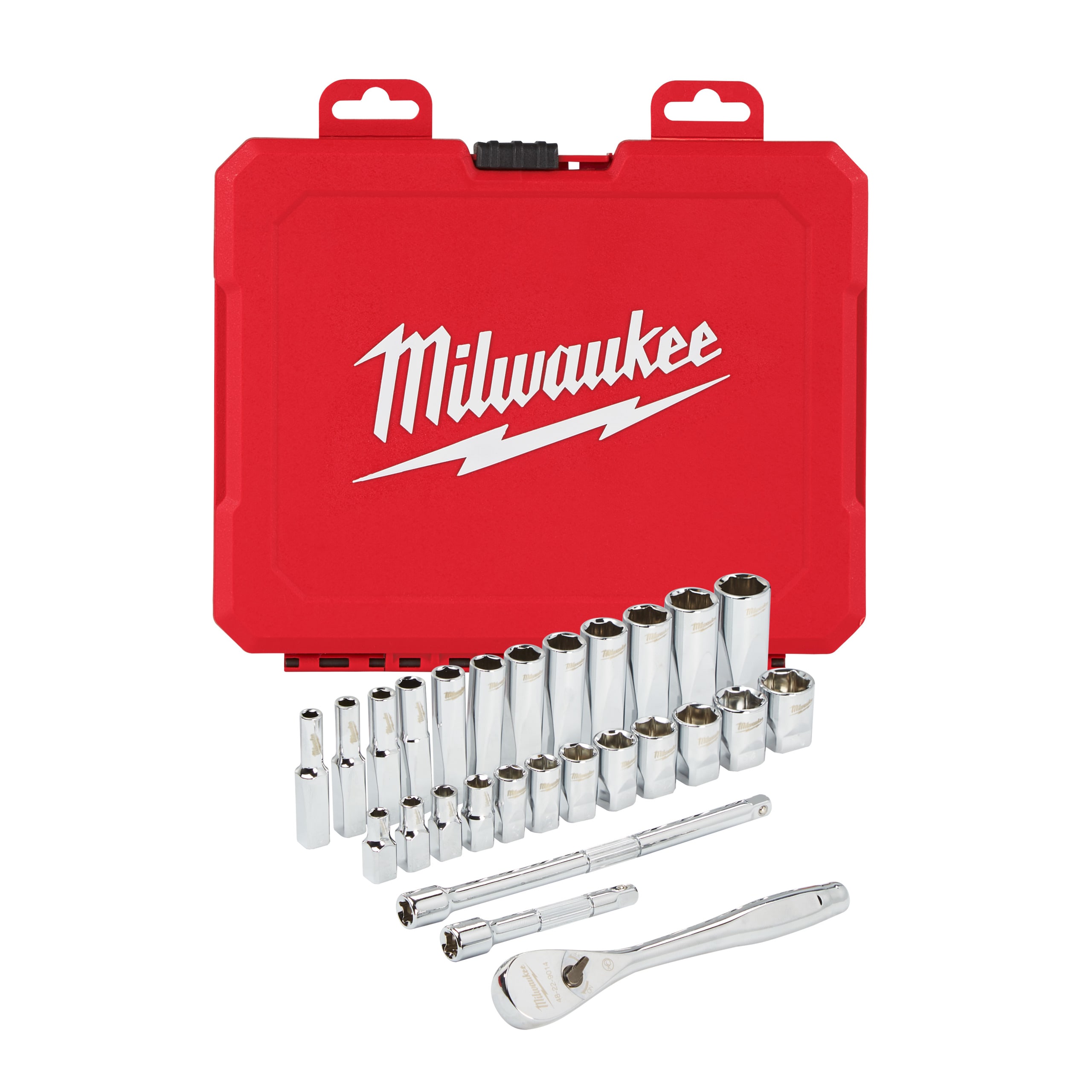 MILWAUKEE - SET 28PZ CRICC 1/4- METRIC 4932464943