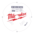 MILWAUKEE - LAMA CIRC. DIAM.FORO MM 16020 Z4
