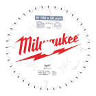 MILWAUKEE - LAMA CIRC. DIAM.FORO MM 19020 Z40 NEG.