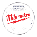 MILWAUKEE - LAMA CIRC. DIAM.FORO MM 30530 Z96 NEG.