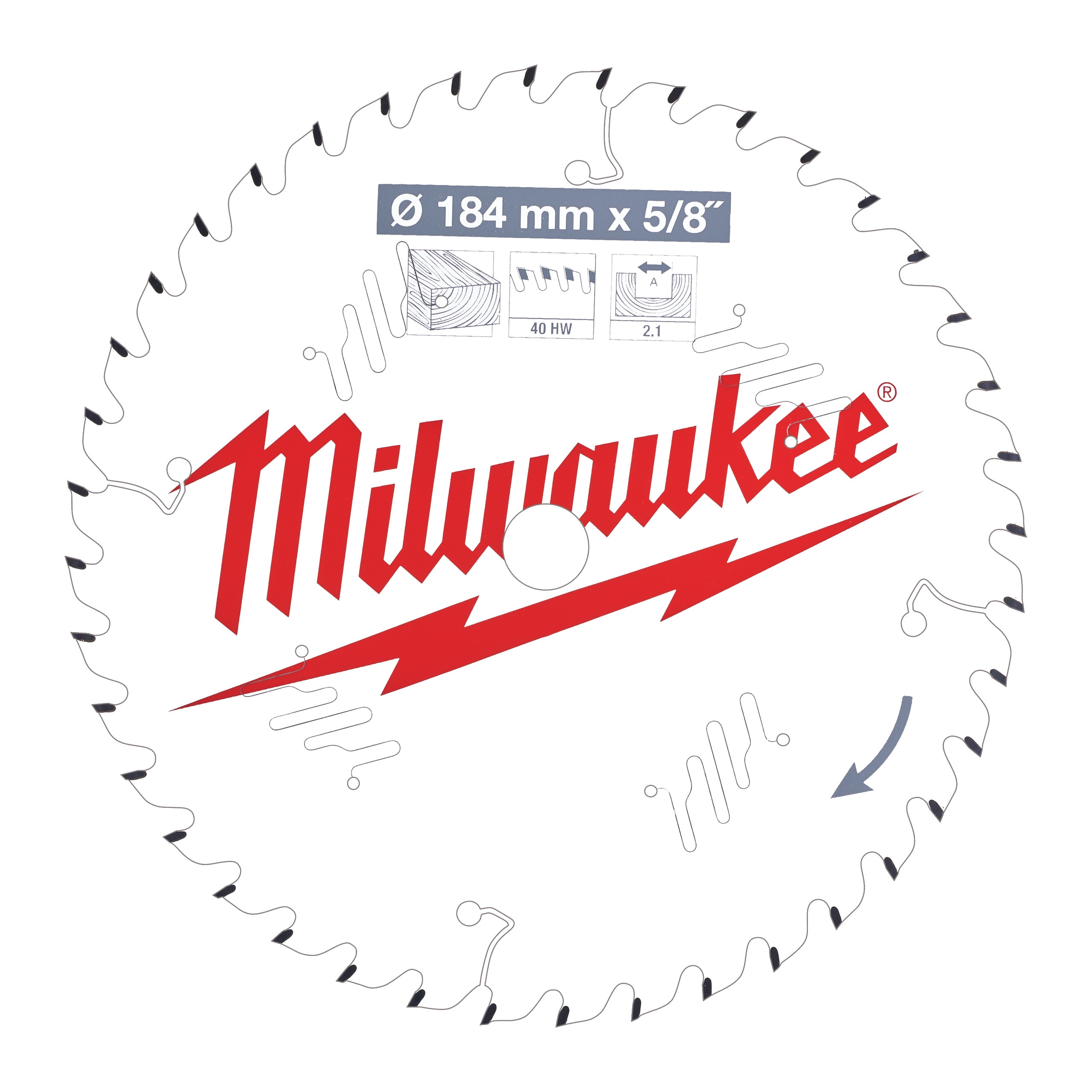 MILWAUKEE - LAMA CIRC. 184158758 Z40