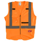 MILWAUKEE - GILET ALTA VISIBILITAARANCIONE SM