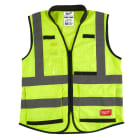 MILWAUKEE - GILET PREMIUM ALTA VIS GIALLO 2XL/3XL