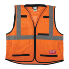 MILWAUKEE - GILET PREMIUM ALTA VIS ARANCIONE SM