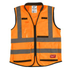 MILWAUKEE - GILET PREMIUM ALTA VIS ARANCIONE 2XL3XL