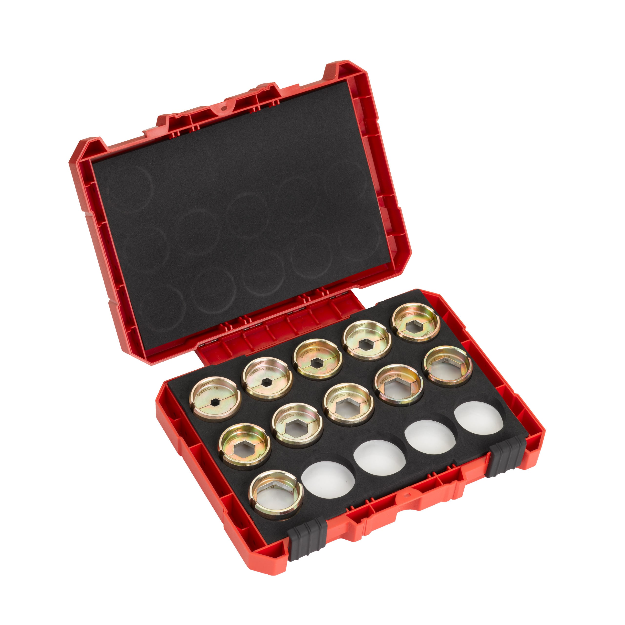 MILWAUKEE - SET MATRICI - RAME DIN46235(DIN 46267)