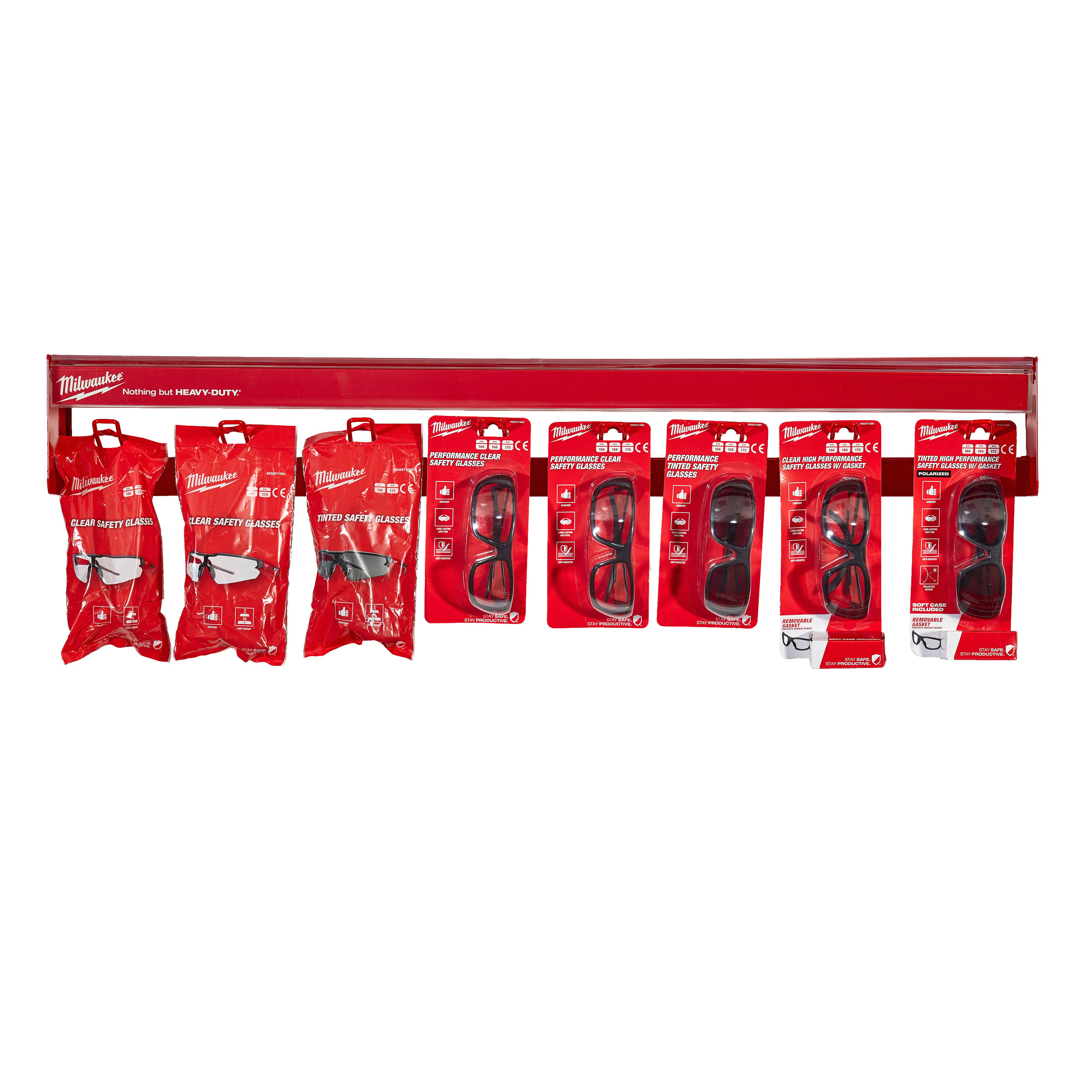 MILWAUKEE - BARRA OCCHIALI DI PROTEZIONE