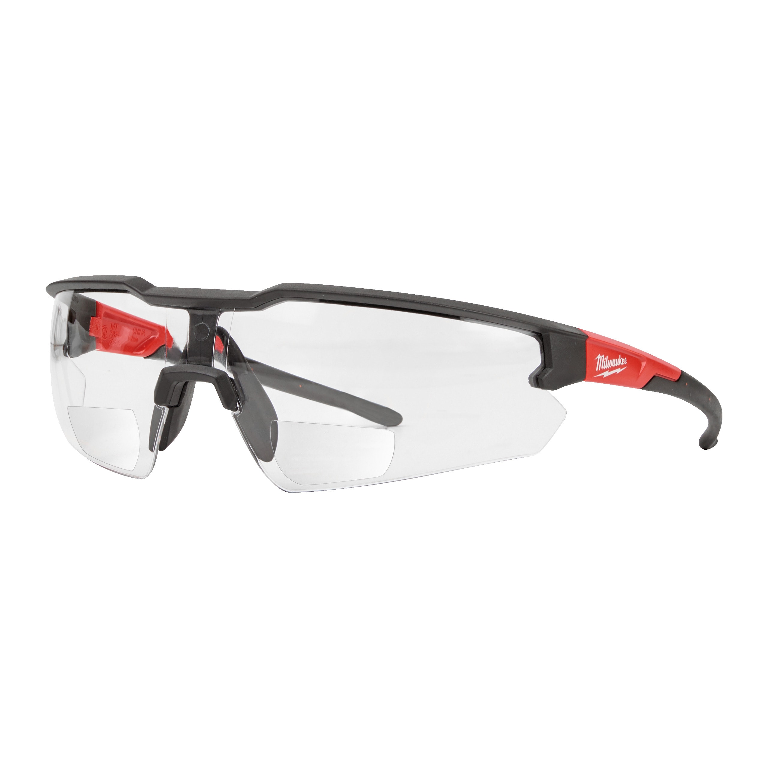 MILWAUKEE - OCCHIALE SICUR BIFOCALE +2 -TRASPAR.
