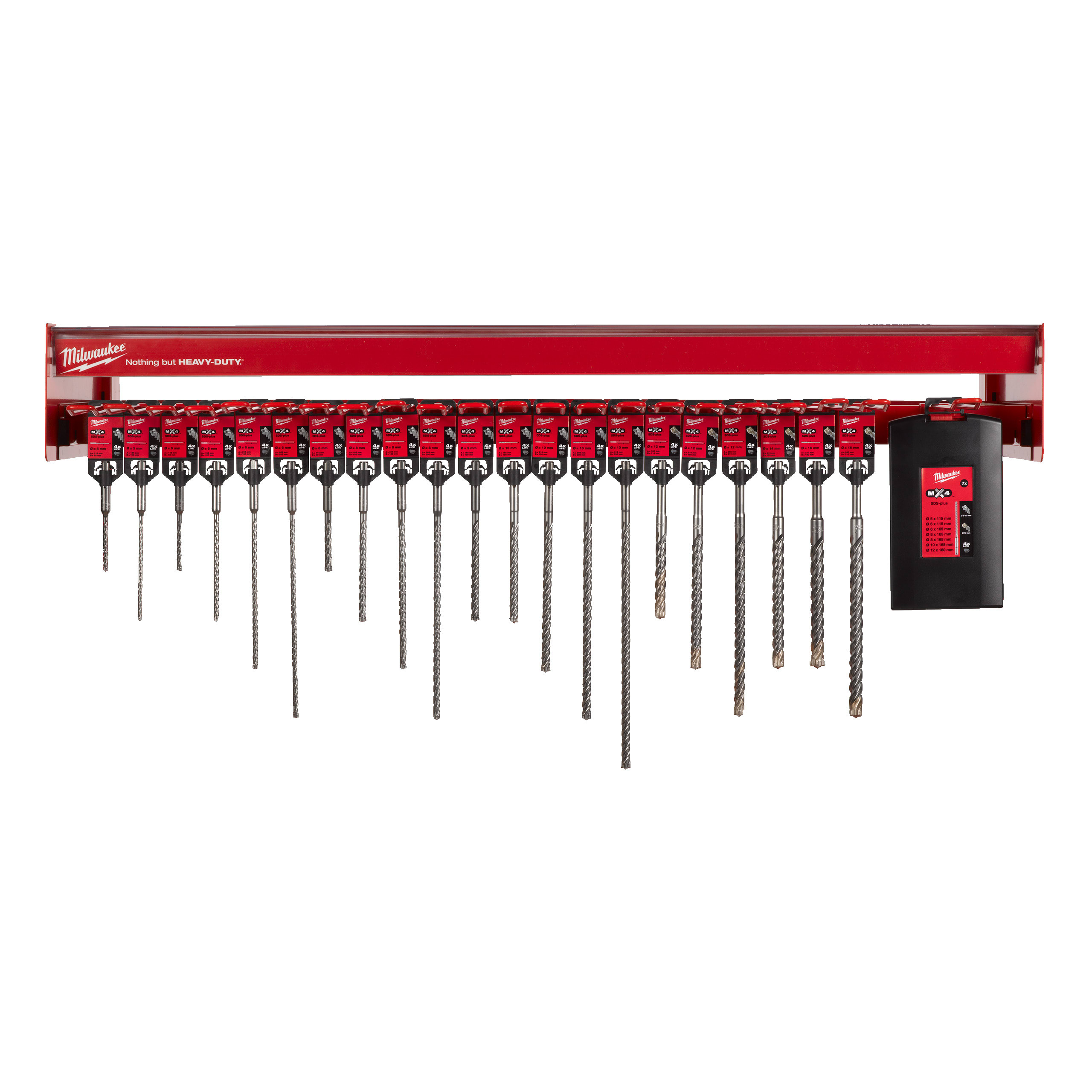 MILWAUKEE - BARRA PUNTE SDS_PLUS MX4 TOP SELLER 1