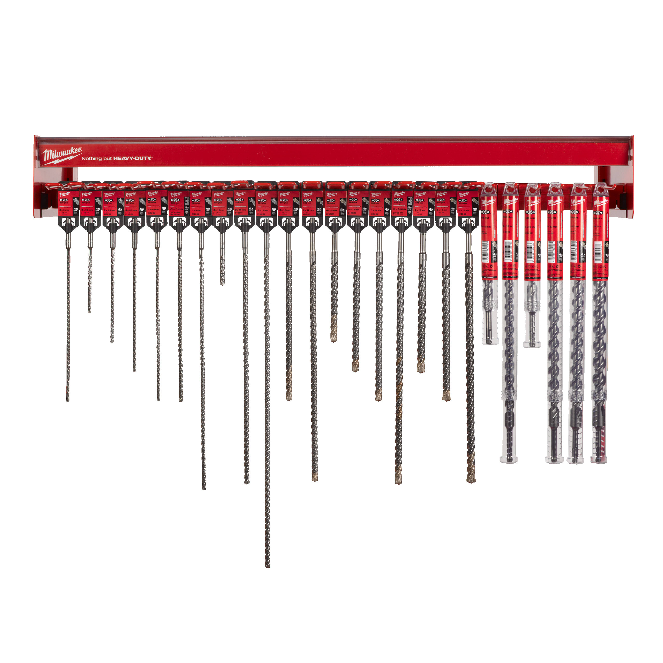 MILWAUKEE - BARRA PUNTE SDS_PLUS MX4 TOP SELLER 2