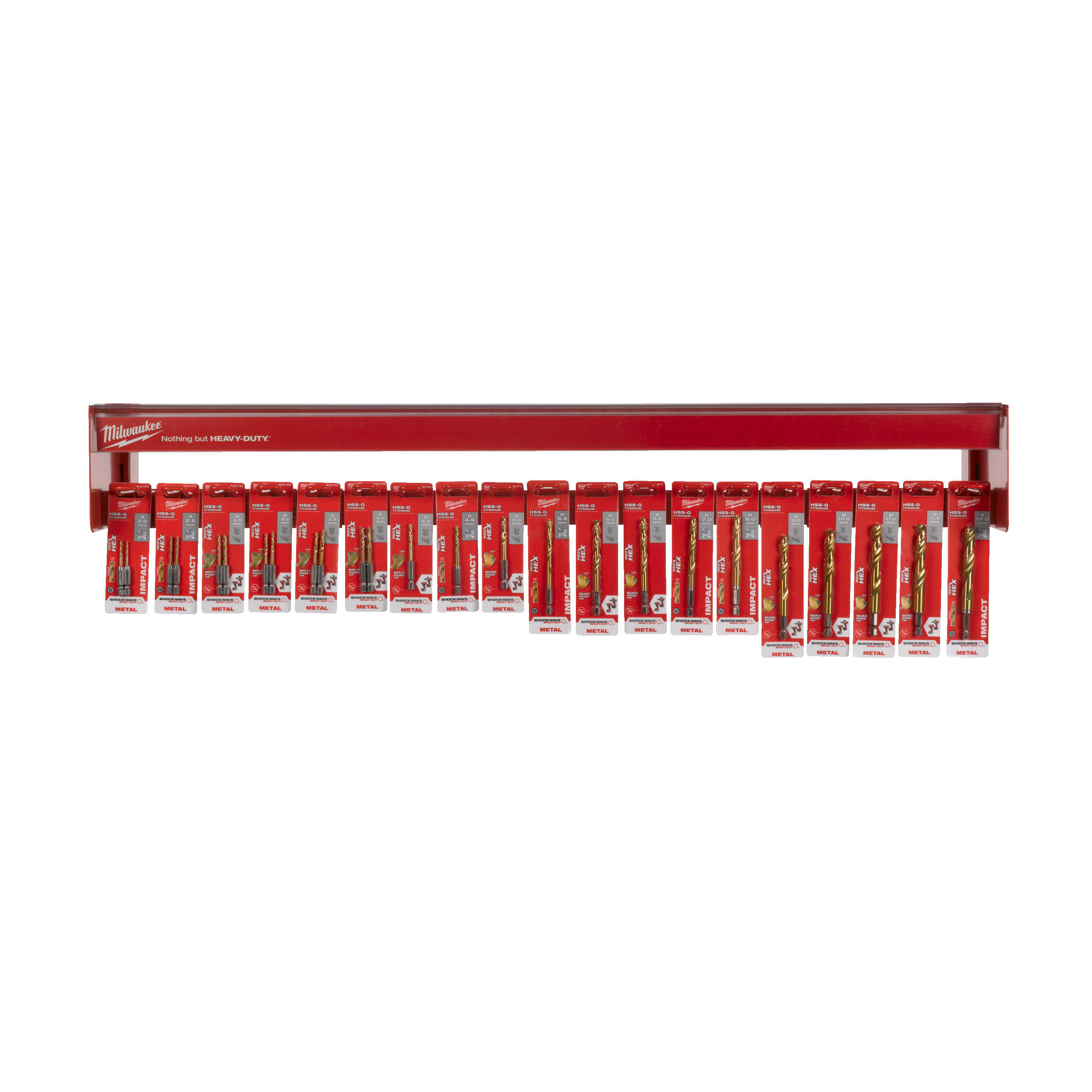 MILWAUKEE - BARRA PUNTE METALLOHSS-G TIN REDHEX