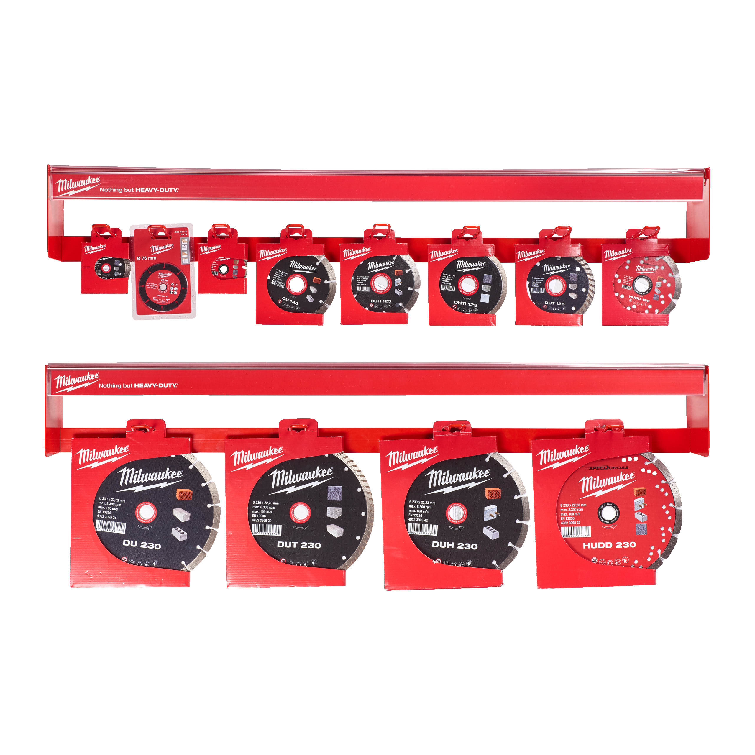 MILWAUKEE - BARRA DISCHI DIAMANTATI EMEA NEW