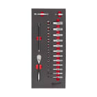 MILWAUKEE - SET CRICC E BUSSOLE 14 MODULO MORBIDO
