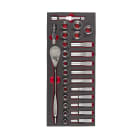 MILWAUKEE - SET CRICC E BUSSOLE 12 MODULO MORBIDO 4932479826