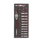 MILWAUKEE - SET CRICC E BUSSOLE 12 MODULO MORBIDO