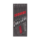 MILWAUKEE - SET CHIAVI COMB CRICC SNOD MODULO MORB