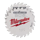 MILWAUKEE - SET LAME SEGA CIRC 2PZ 165 24 DENTI