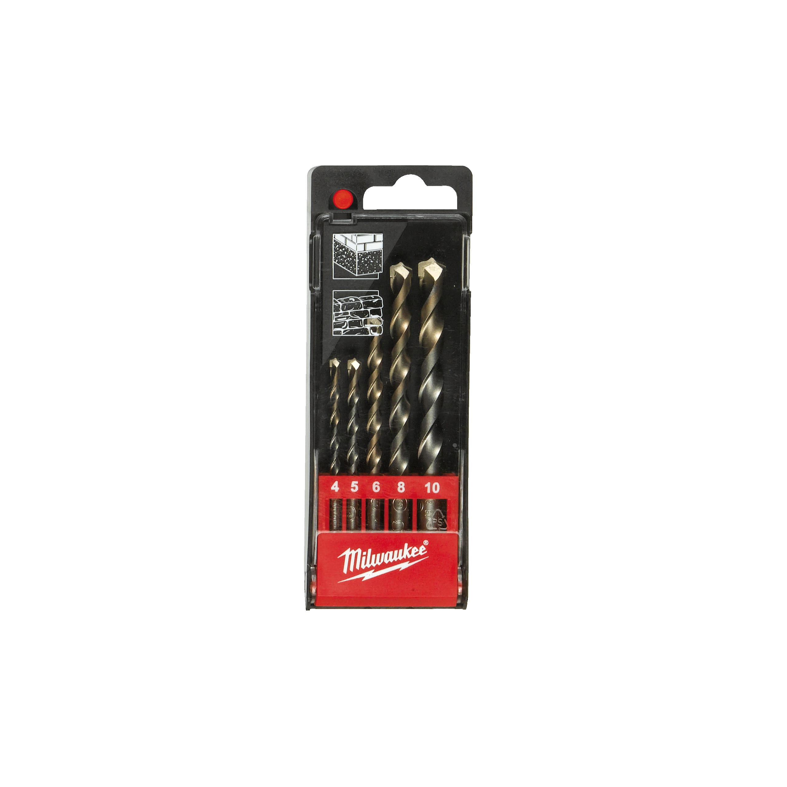 MILWAUKEE - SET PUNTE CALCESTR. 5PZ