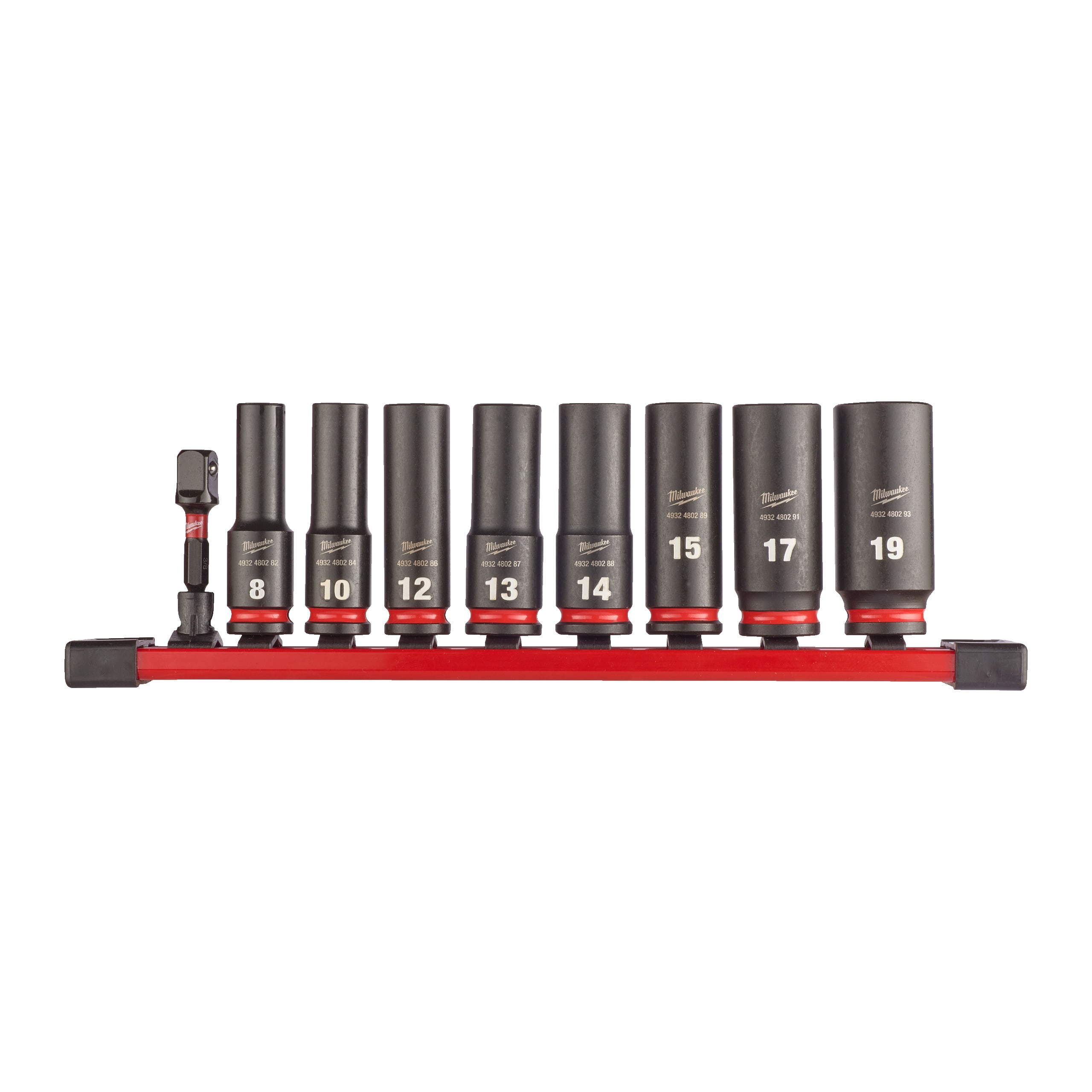 MILWAUKEE - SET BUSSOLE A MACCHINA 38 8PZ - LUNGHE