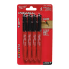 MILWAUKEE - PROMO PENNARELLO INDELE PUNTA FINE 4 PZ