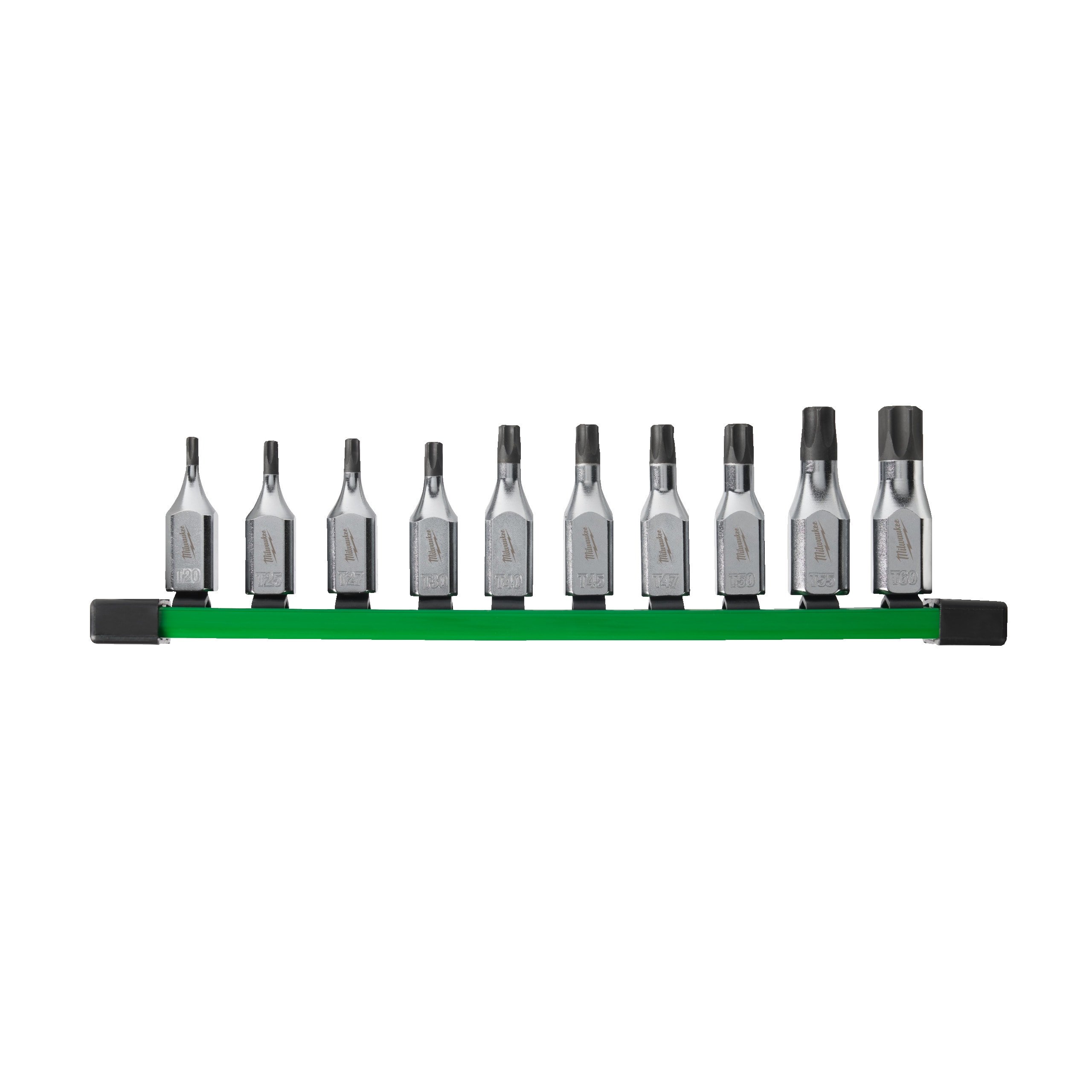 MILWAUKEE - SET CHIAVI A BUSSOLA 38 - TORX 10 PZ