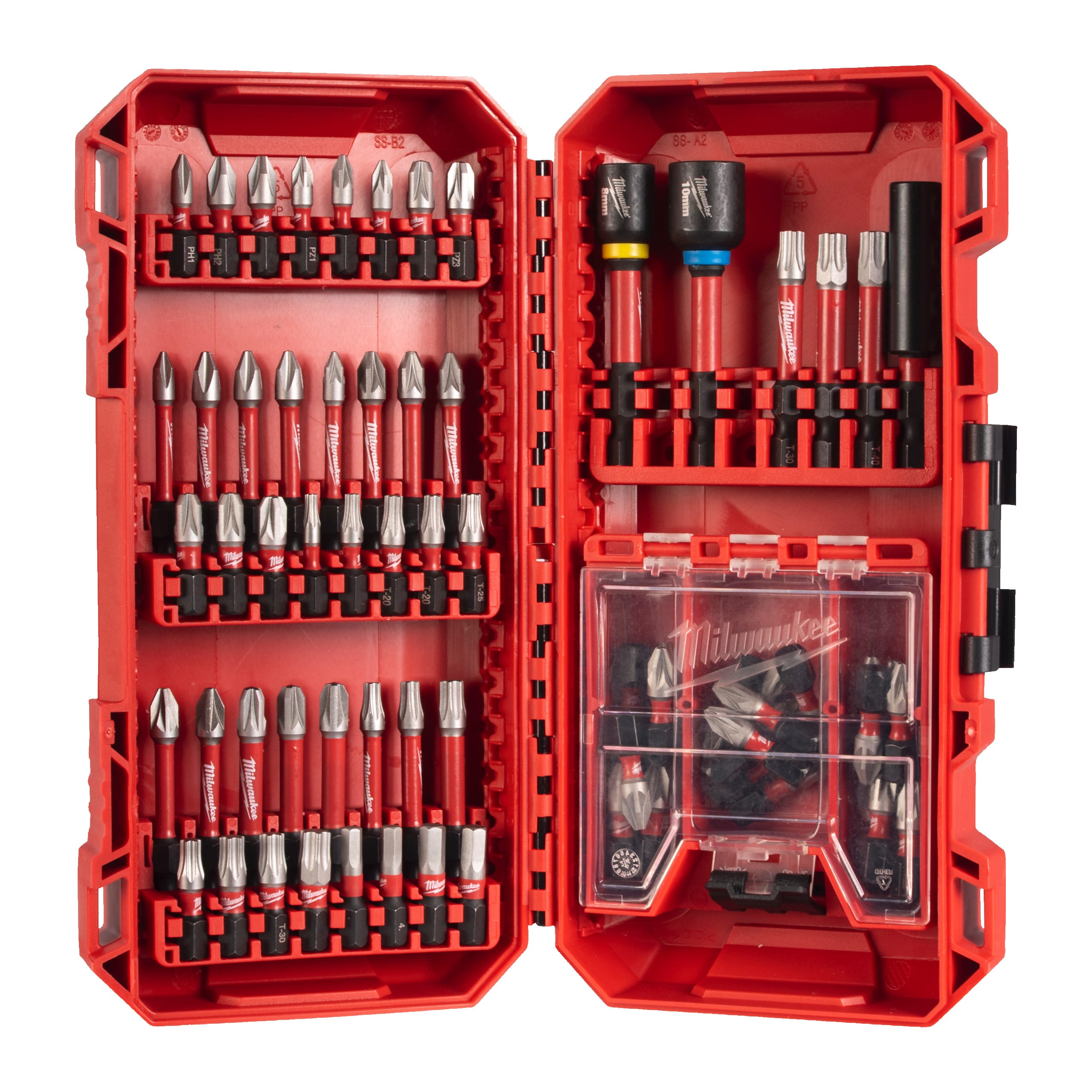 MILWAUKEE - SET 70PZ AVV. SHOCKWAVE