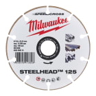 MILWAUKEE - DISCO DIAM. DH 125MM-PER FERRO-STEELHEAD