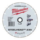 MILWAUKEE - DISCO DIAM. DH 230MM-PER FERRO-STEELHEAD