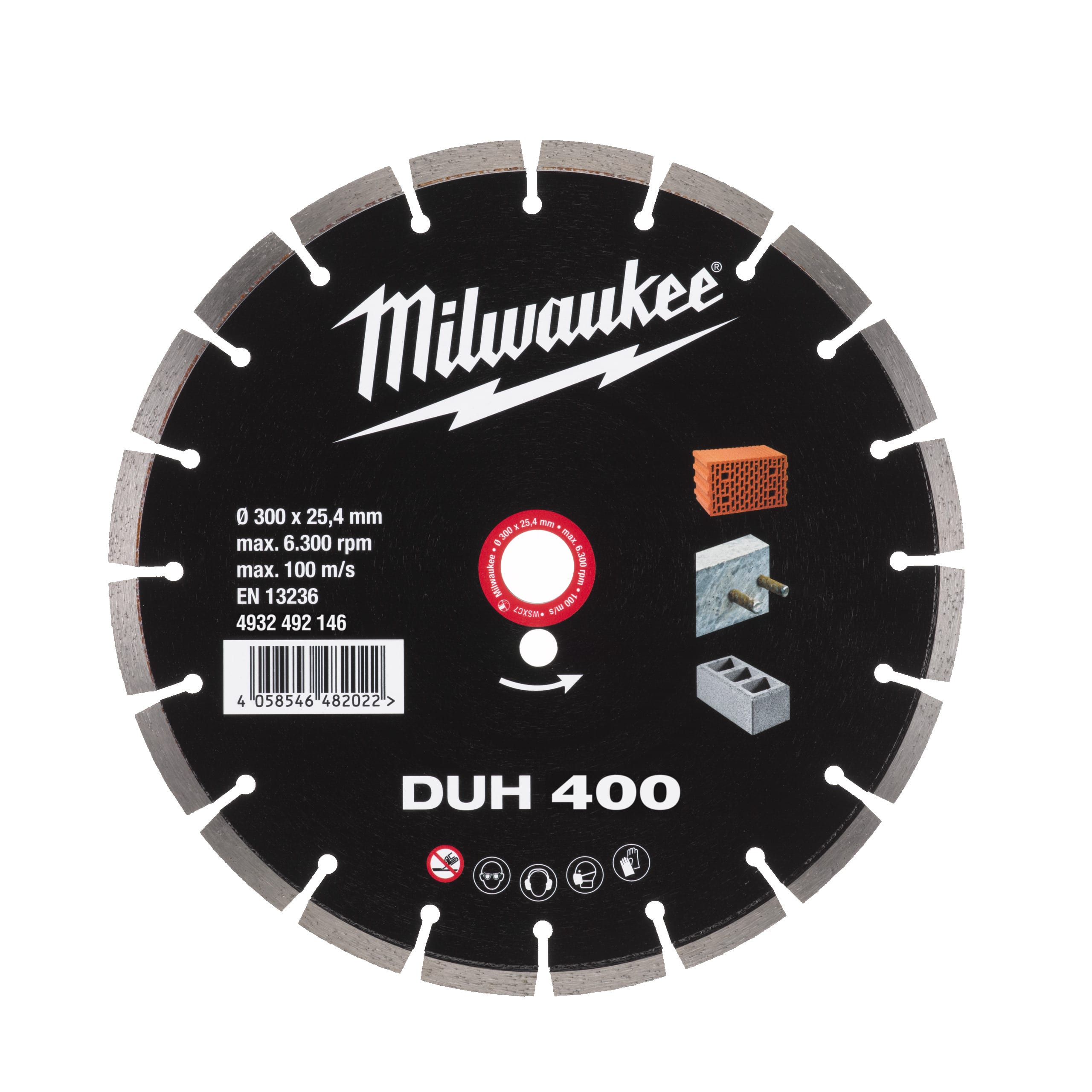 MILWAUKEE - DISCO DIAM DUH 400MM