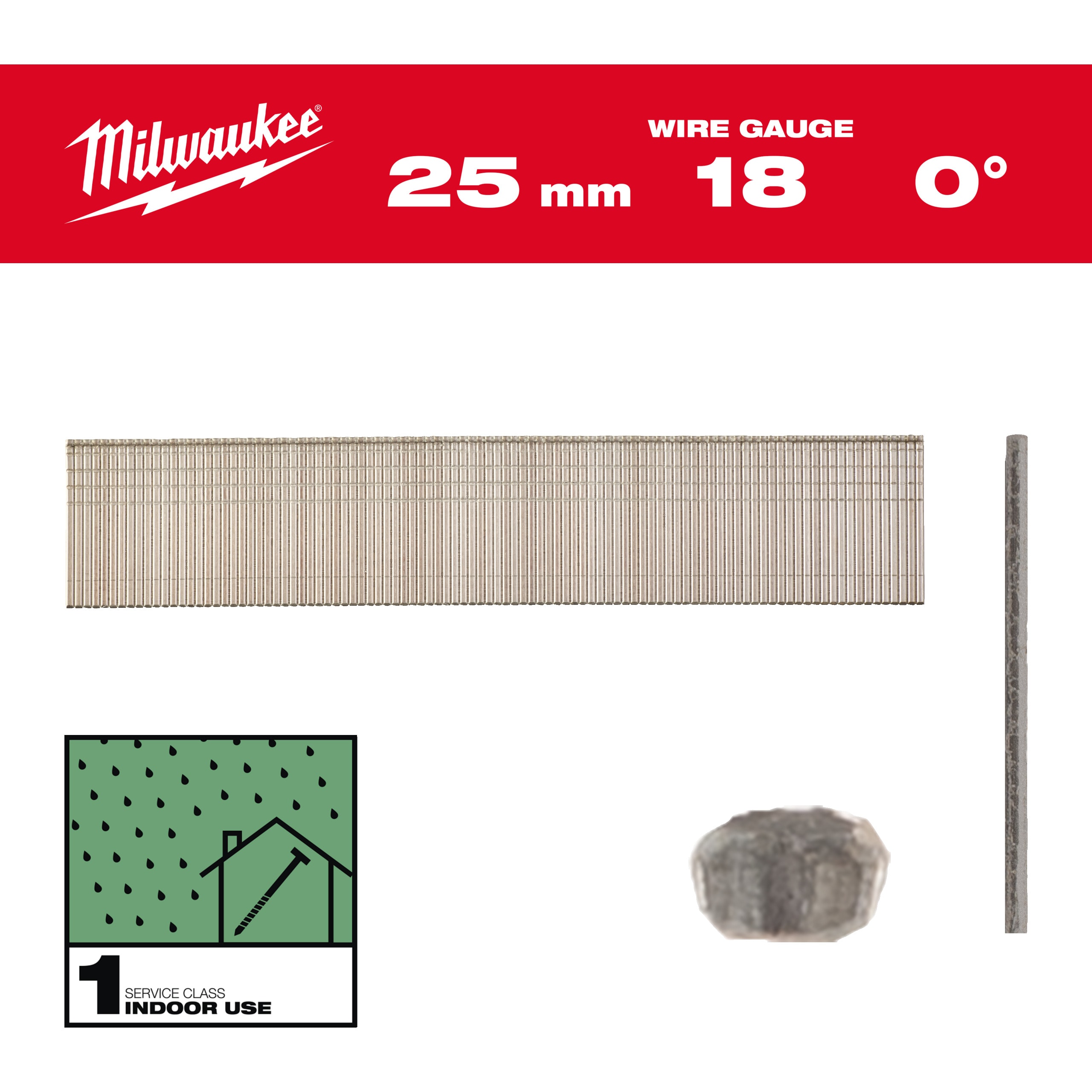 MILWAUKEE - GROPPINO 18G25MMRCGSC1 5000 PZ 4932492551