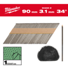 MILWAUKEE - CHIODI D 3490MMSSBSC1 2200 PZ