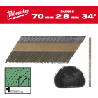 MILWAUKEE - CHIODI D 3474X2870MMRSBSC1 2200PZ