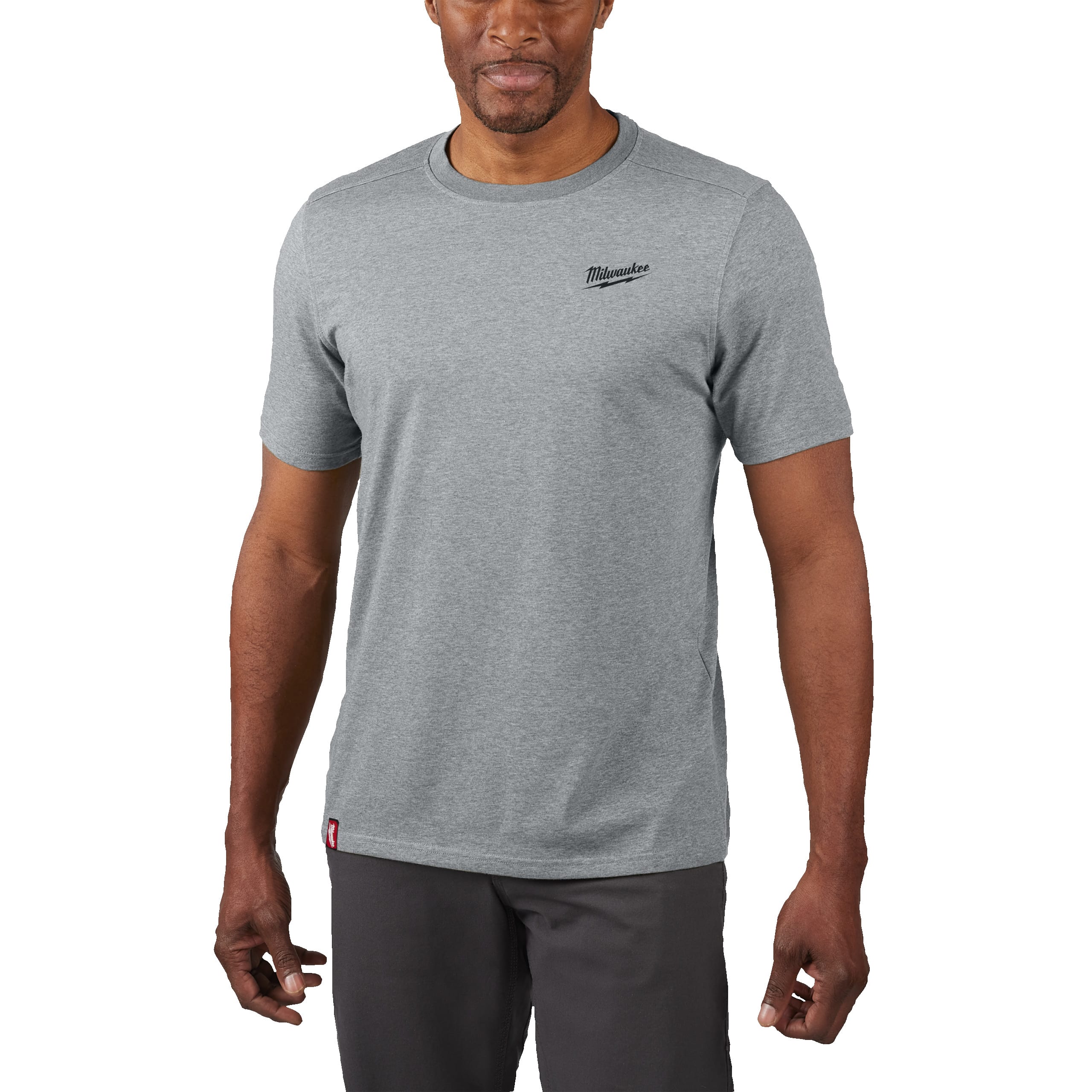 MILWAUKEE - HTSSGR-S T-SHIRT MAN. COR. HYBRID GRI.