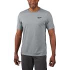MILWAUKEE - HTSSGR-XXL T-SHIRT MAN. COR. HYBRID GRI.