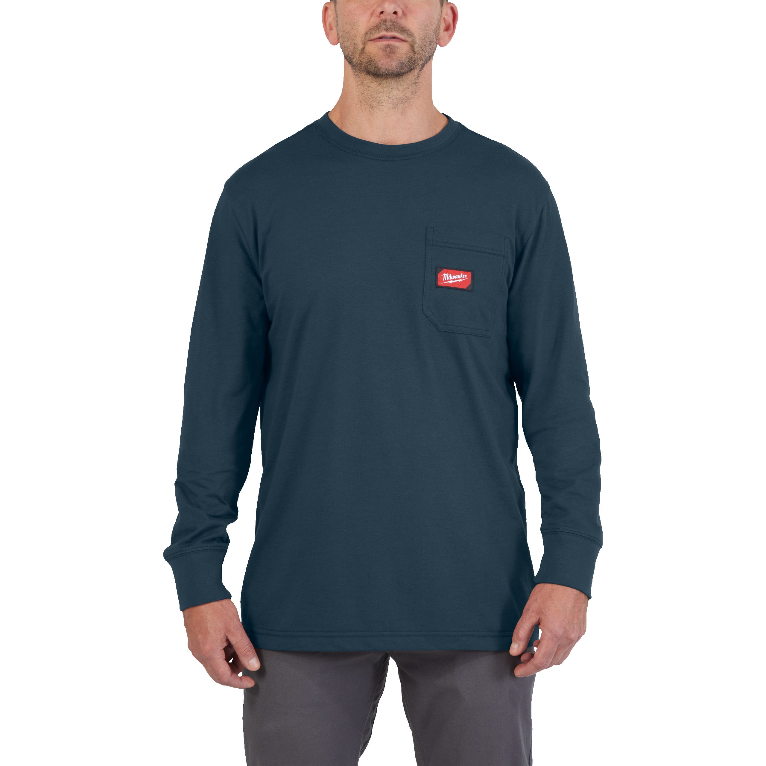 MILWAUKEE - WTLSBLU-S T-SHIRT MAN. LUN. WORK BLU
