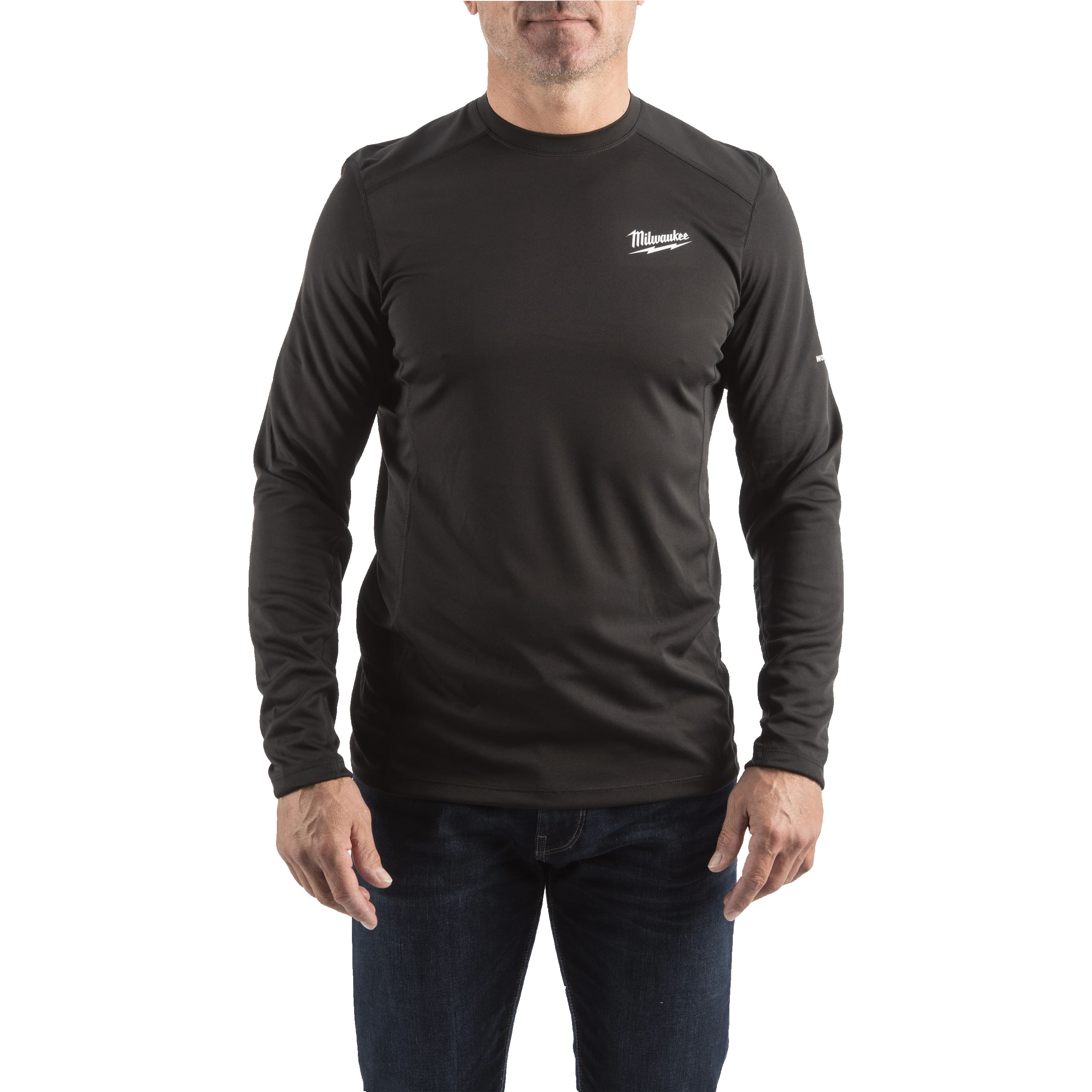 MILWAUKEE - WWLSBL-M T-SHIRT MAN. LUN. WARM NERA
